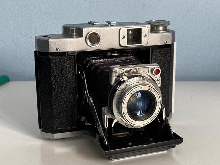 Mamiya Six Rangefinder folding 6x6 | 120 / medium formaat, Audio, Tv en Foto, Fotocamera's Analoog