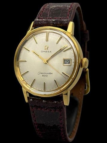 Omega - Seamaster 600-cal.611-Date-Gold Plated - Heren -, Nieuw