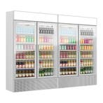 GGM Gastro | (2 stuks) Drankenkoelkast - 2400mm - 2400 liter, Verzenden, Nieuw