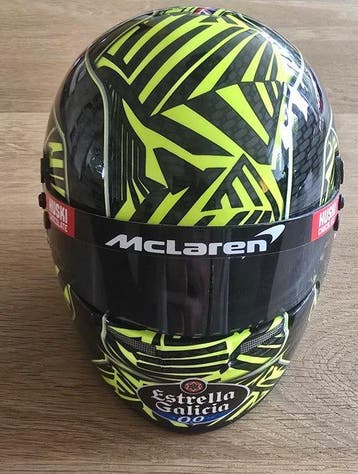 Mclaren - Formule 1 - Lando Norris - 2020 - Scale 1/2 helmet, Nieuw