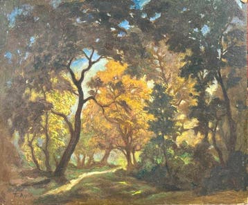 Théodore Appia (1887-1980) - Bois de la Versoix