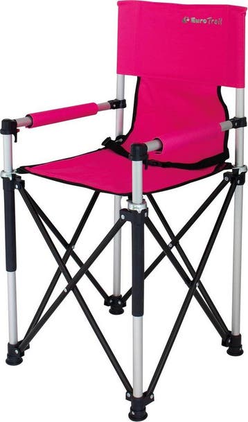 Eurotrail Campingstoel Petit Junior - Roze, Caravans en Kamperen, Verzenden, Nieuw
