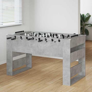 vidaXL Honkbaltafel Beton Grijs 146,5 x 74 x 85 cm Bewerkt, Verzenden, Nieuw