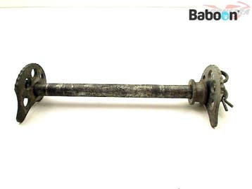 Achterwiel As Yamaha XT 350 (XT350), Motoren, Verzenden, Gebruikt