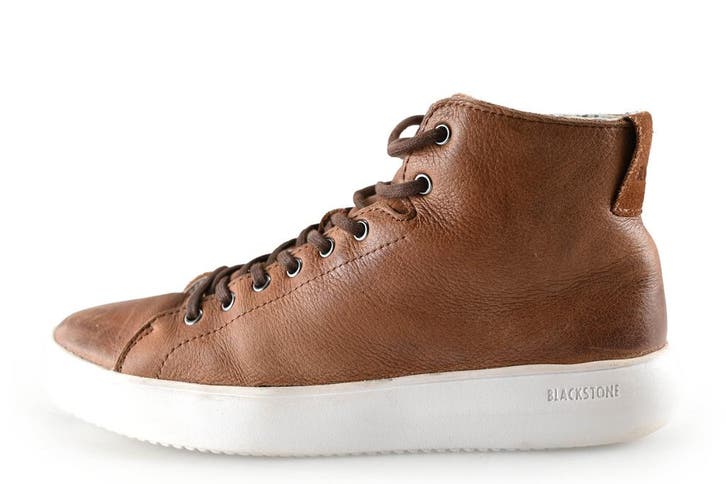 Blackstone Sneakers in maat 42 Cognac, Kleding | Heren, Schoenen, Overige kleuren, Zo goed als nieuw, Sneakers of Gympen, Verzenden