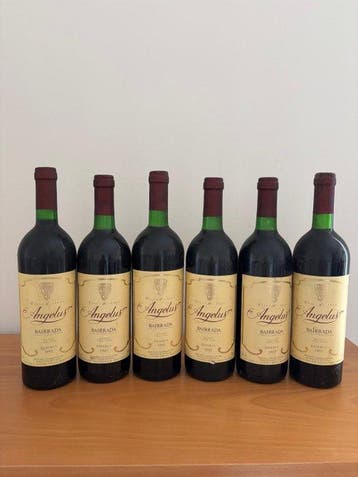 1992 (3x), 1995 (3x) Caves Aliança, Angelus - Bairrada DOC,, Nieuw