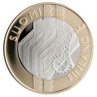 Finland 5 Euro Uusimaa 2011, Postzegels en Munten, Verzenden
