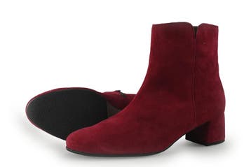 Gabor Enkellaarzen in maat 38 Rood, Kleding | Dames, Schoenen, Verzenden, Lage of Enkellaarzen, Gabor, Zo goed als nieuw