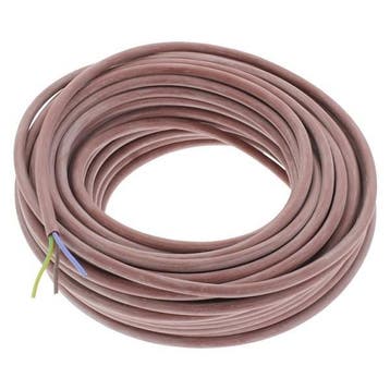 Huishoudsnoer | 3 x 0.75 mm² | 25 meter, Verzenden, Nieuw