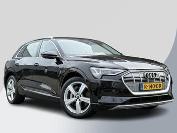Zakelijke Lease |  Audi e-tron 55 quattro Advanced edition 9, Automaat, Stof, Gebruikt, Zwart