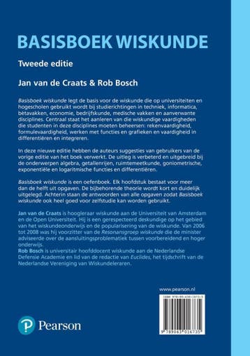Basisboek wiskunde 9789043016735 Jan van de Craats, Boeken, Verzenden, Gelezen, Jan van de Craats