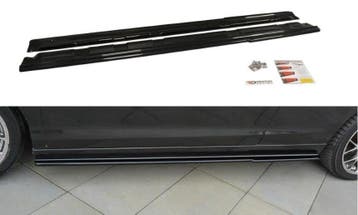Zijskirts Renault Laguna Maxton Design glans zwart, Ophalen of Verzenden, Nieuw