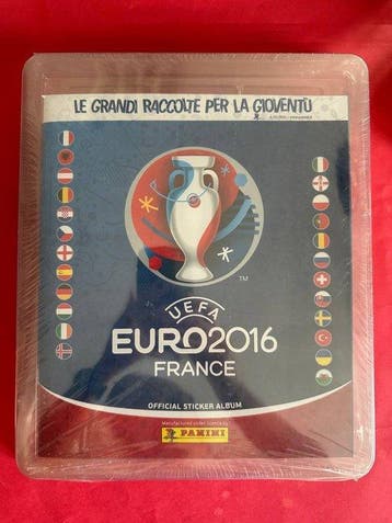Euro 2016 France + update Panini Factory seal (Empty album +, Nieuw