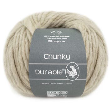 Durable Chunky - 341 pebble - 100% Scheerwol, Ophalen of Verzenden, Nieuw