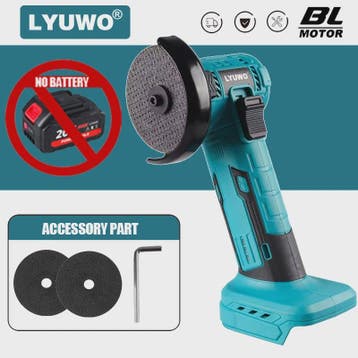 Draadloze Haakse Slijper 3 Inch - Krachtig Gereedschap voor, Verzenden, Nieuw