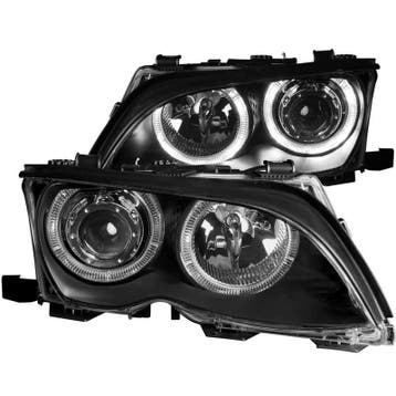ANZO 2002-2005 BMW 3 Series E46 Projector Headlights w/ Halo, Ophalen of Verzenden, Nieuw