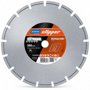 Diamantzaagblad Norton Clipper ZDM200 350 x 25,4 mm, Ophalen of Verzenden, Overige typen