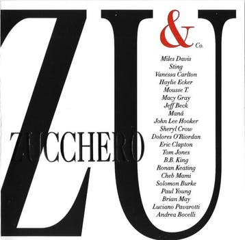 cd - Zucchero - Zu and Co, Verzenden, Zo goed als nieuw
