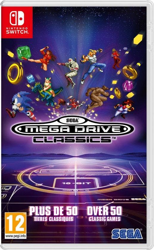 Switch Sega Mega Drive Classics (Code in a Box), Spelcomputers en Games, Spelcomputers | Nintendo Switch, Nieuw, Verzenden