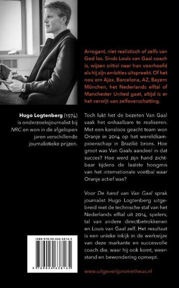 De hand van Van Gaal 9789044638165 Hugo Logtenberg, Verzenden, Gelezen, Hugo Logtenberg