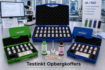 Opbergkoffer voor testinkten en stiften