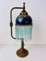 Tafellamp - Art nouveau stijl handbeschilderde lamp 1910 -