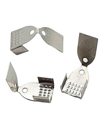 10 x Lint- of veterklemmen voor 6 mm koord – oogje 1,5 mm, Ophalen of Verzenden, Nieuw, Draad