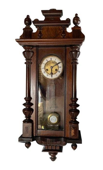 Regulateur wandklok - Hout - 1850-1900, Antiek en Kunst, Antiek | Klokken