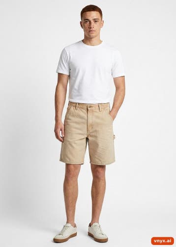 Carhartt Korte broeken Heren maat W30 Beige Vintage, Ophalen of Verzenden, Nieuw