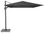 Challenger T2 premium zweefparasol 350x260 cm faded black, Tuin en Terras, Parasols, Ophalen of Verzenden, Nieuw