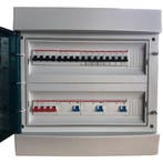 ABB groepenkast IP65 met 8 groepen, 2 krachtgroepen, 3, Ophalen of Verzenden, Nieuw