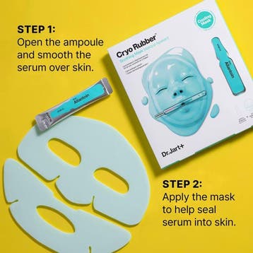 Dr. Jart Cryo Rubber Cooling Soothing Mask - 1pc, Ophalen of Verzenden, Nieuw, Verzorging