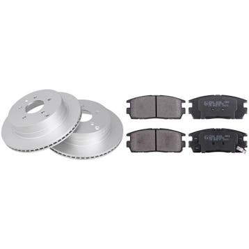 Remschijven + remblokken Achterzijde Chevrolet Captiva 2.2 D, Verzenden, Nieuw, Chevrolet