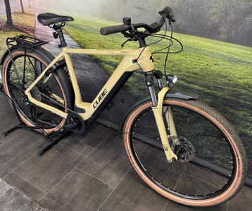 Cube Nuride Pro Electrische Herenfiets met Bosch Middenmotor, Ophalen of Verzenden, Zo goed als nieuw, Cube, 50 km per accu of meer