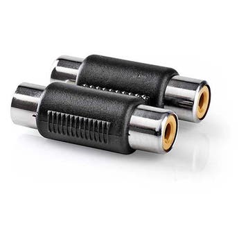 Tulp naar tulp adapter | V  V | Nedis (Stereo), Verzenden, Nieuw