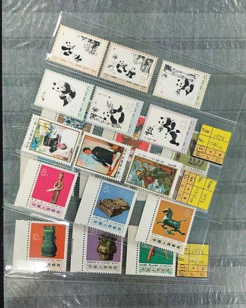 China 1973/1973 - 1973 Chinese postzegels, 3 volledige sets, Gestempeld