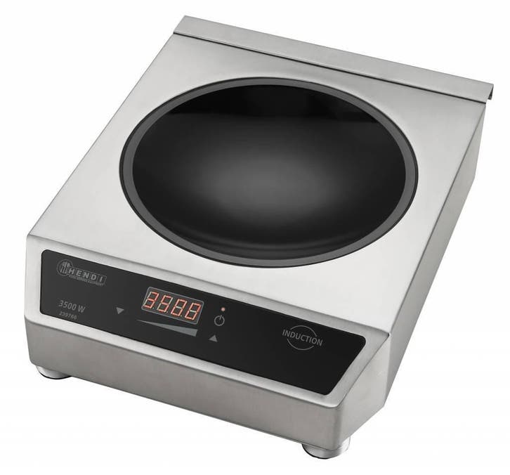 Hendi Digitale Instelbare Ronde Inductiewok | 3500Watt, Zakelijke goederen, Horeca | Keukenapparatuur, Verzenden