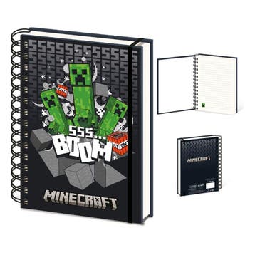 Minecraft 3D Wiro Notebook A5, Ophalen of Verzenden, Nieuw