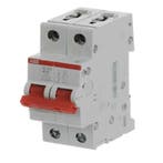 ABB hoofdschakelaar 2 polig 40A mistral - lastschakelaar -, Ophalen of Verzenden, Nieuw