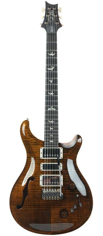 PRS Special 22 Semi Hollow Tiger Eye (Instrument,Double Cut), Ophalen of Verzenden, Nieuw, Hollow body