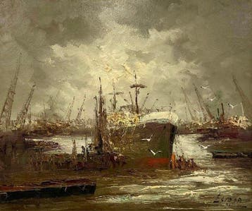 Escada (XX) - El Navío en la Niebla, Antiek en Kunst