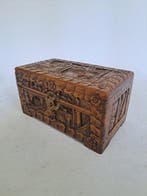 Sieradendoos - Hout - Kamfer/ opberg kistje, Antiek en Kunst