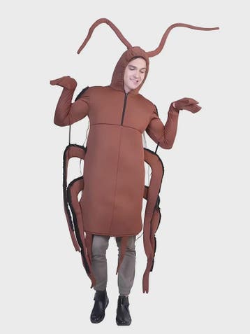 Grappig Kakkerlak Kostuum voor Volwassenen - Halloween & Fee, Dieren en Toebehoren