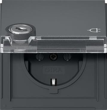 Gira TX44 Vergrendelbare Buiten SCHUKO Stopcontact Met, Verzenden, Nieuw, Overige typen