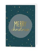 10 Kerstkaart met envelop - merry christmas - kerst - eng..., Ophalen of Verzenden, Nieuw
