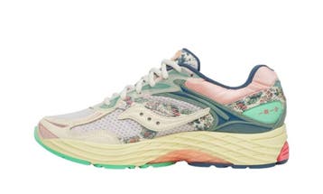Saucony ProGrid Omni 9 Floral Beige Blue, Nieuw