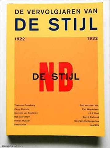 De vervolgjaren van De Stijl 1922-1932 - Manfred Bock, Boeken, Kunst en Cultuur | Beeldend, Verzenden, Gelezen, Manfred Bock