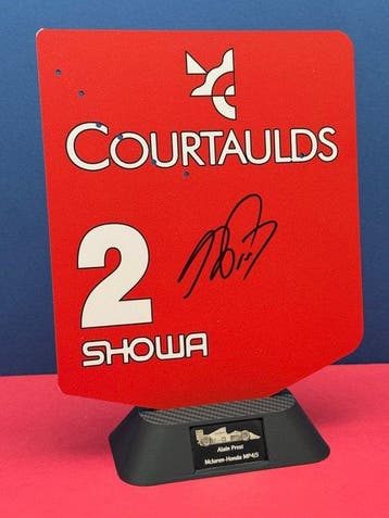 Mclaren - Alain Prost - 1989 - 1/2-schaal achtervleugel, Nieuw
