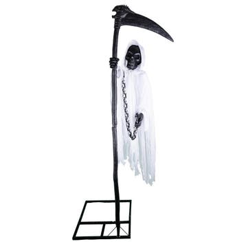 Animatronic Halloween Decoratie Grim Reaper 180cm Licht, Verzenden, Nieuw, Overige typen