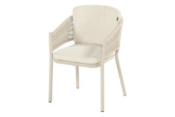 Hartman Altea rope dining tuinstoel - Sand, Tuin en Terras, Tuinstoelen, Verzenden, Nieuw, Overige materialen